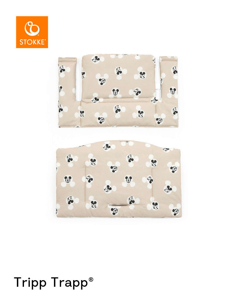 HOCHSTUHLEINLAGE TRIPP TRAPP  - Beige/Schwarz, Basics, Textil (28/21/7cm) - Stokke
