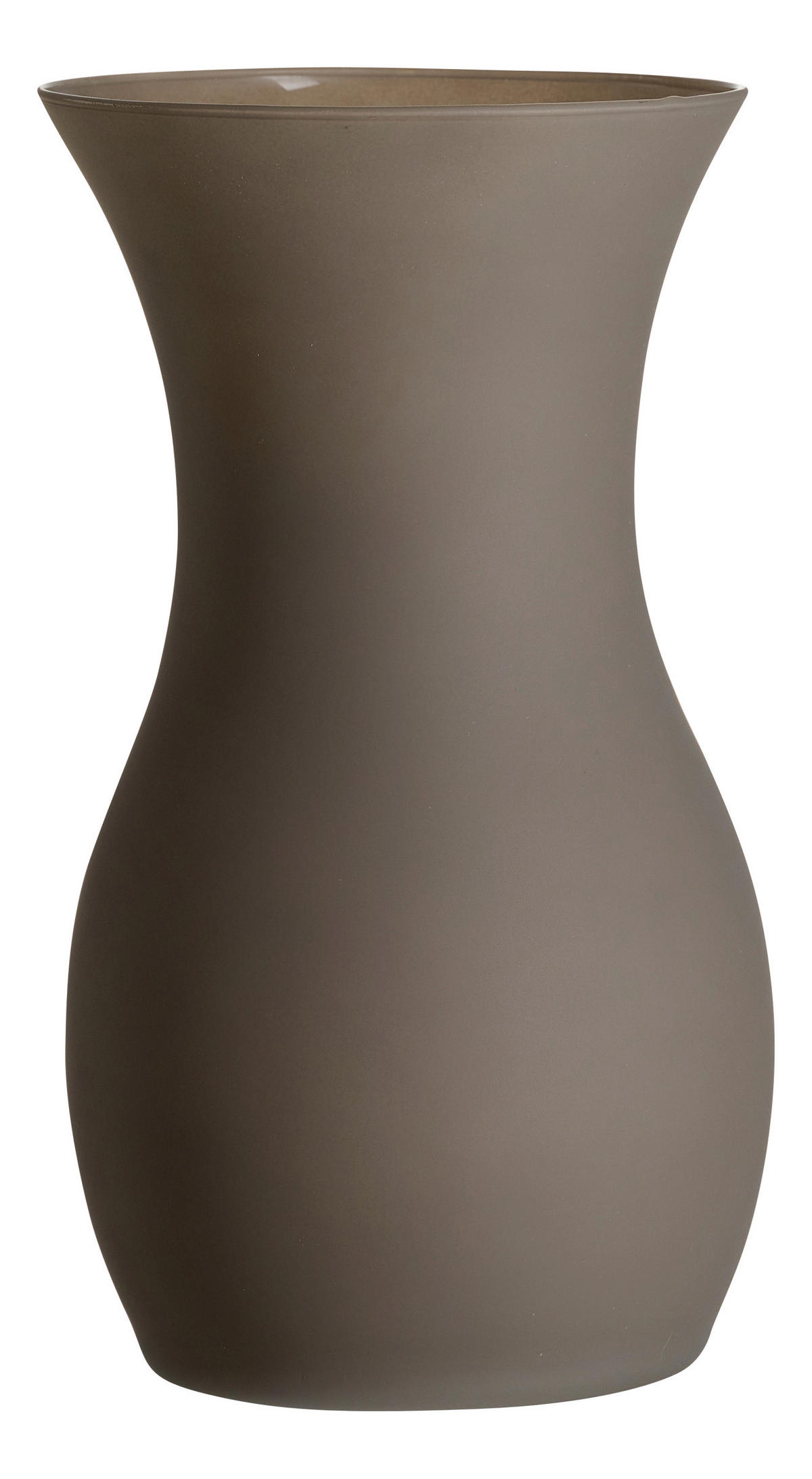 VASE  - Braun, Basics, Glas (14/14/25cm) - Ritzenhoff Breker