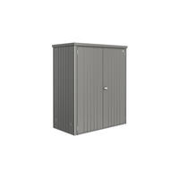 GERÄTESCHRANK - Grau, Metall (155/182,5/83cm) - Biohort