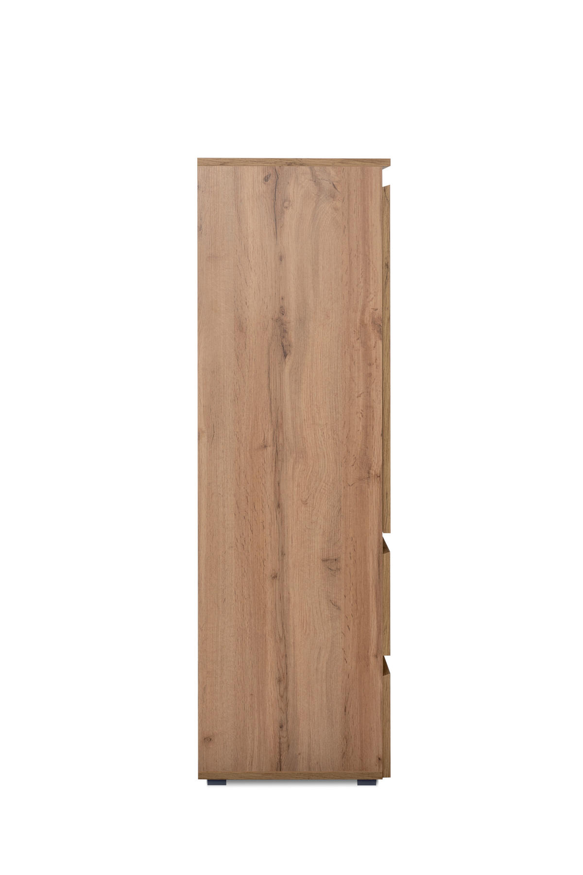 VISOKA KOMODA, medeni hrast  - medeni hrast, Design, umetna masa/leseni material (116/131/40cm) - MID.YOU