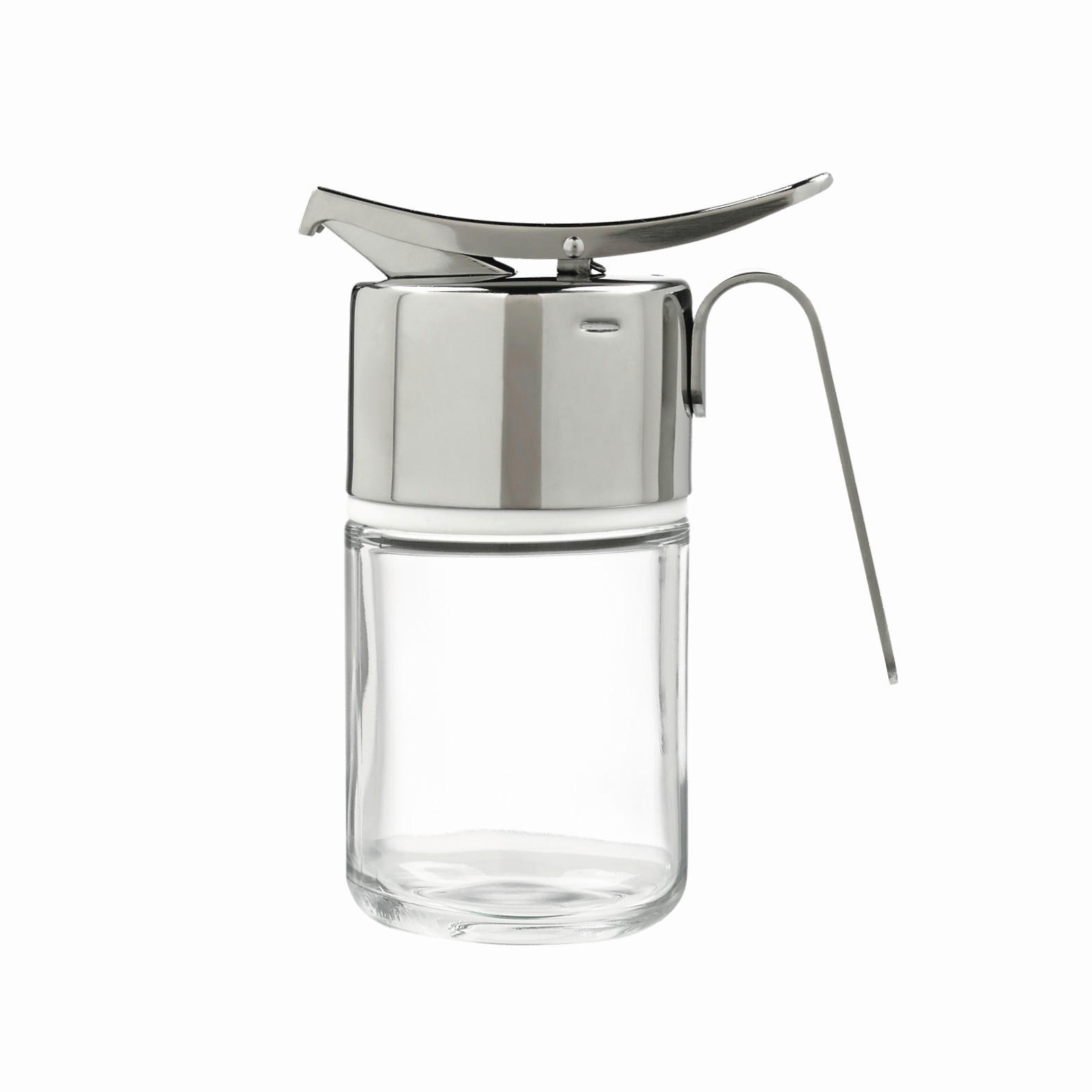 HONIGDOSE  - Klar/Edelstahlfarben, Design, Glas/Kunststoff (11/15cm) - WMF