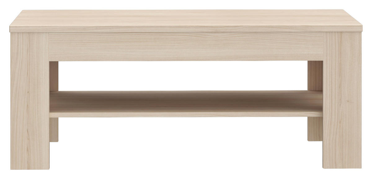 COUCHTISCH in Holzwerkstoff 110/60/45,5 cm  - Eichefarben, Natur, Holzwerkstoff (110/60/45,5cm) - Ti'me