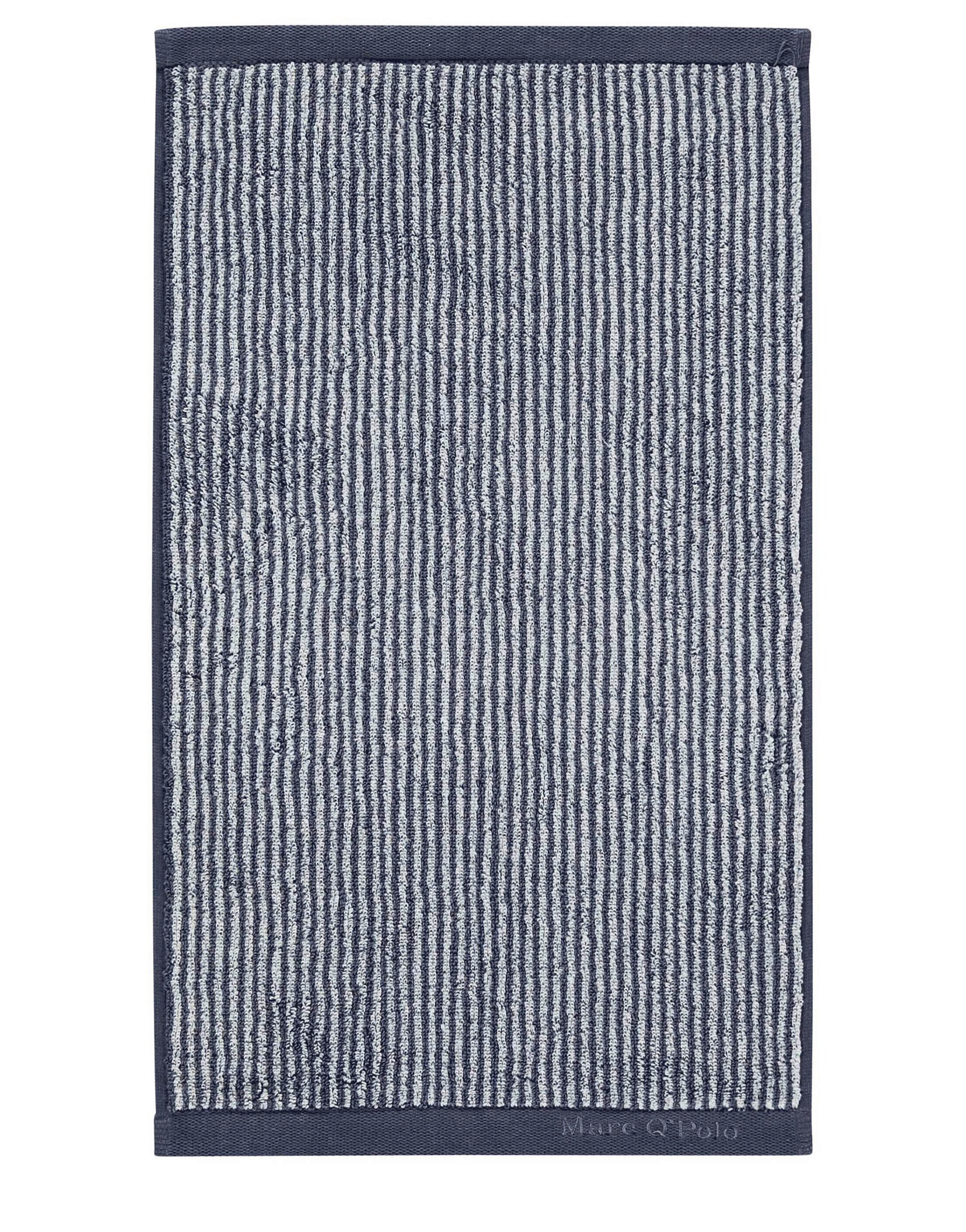GÄSTETUCH TIMELESS TONE STRIPES Blau 30/50 cm  - Blau, Basics, Textil (30/50cm) - Marc O'Polo