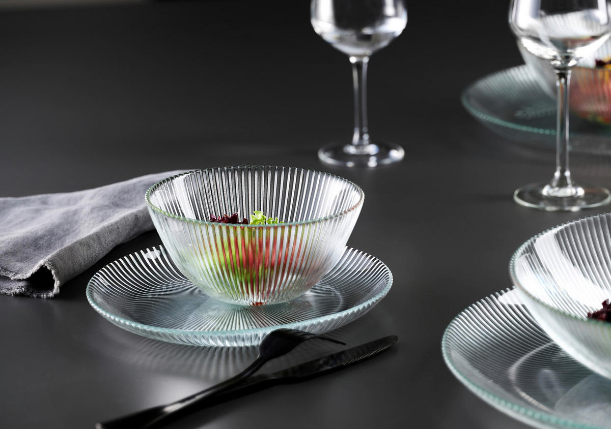 TELLER Klar Unico  - Klar, KONVENTIONELL, Glas (31/31/3cm) - Ritzenhoff Breker