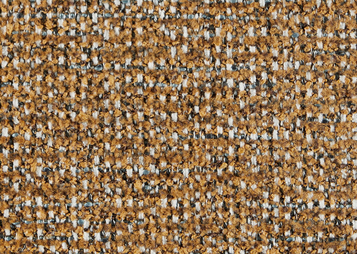 ECKSOFA  in Chenille Cognac  132/240 cm  - Cognac/Schwarz, Design, Holz/Textil (132/240cm) - Koinor