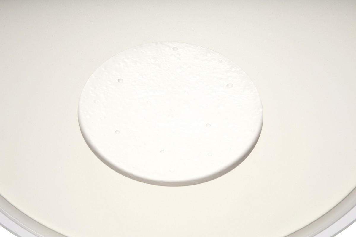 LED MENNYEZETI LÁMPA - fehér, Basics, műanyag/fém (50/5cm) - Novel