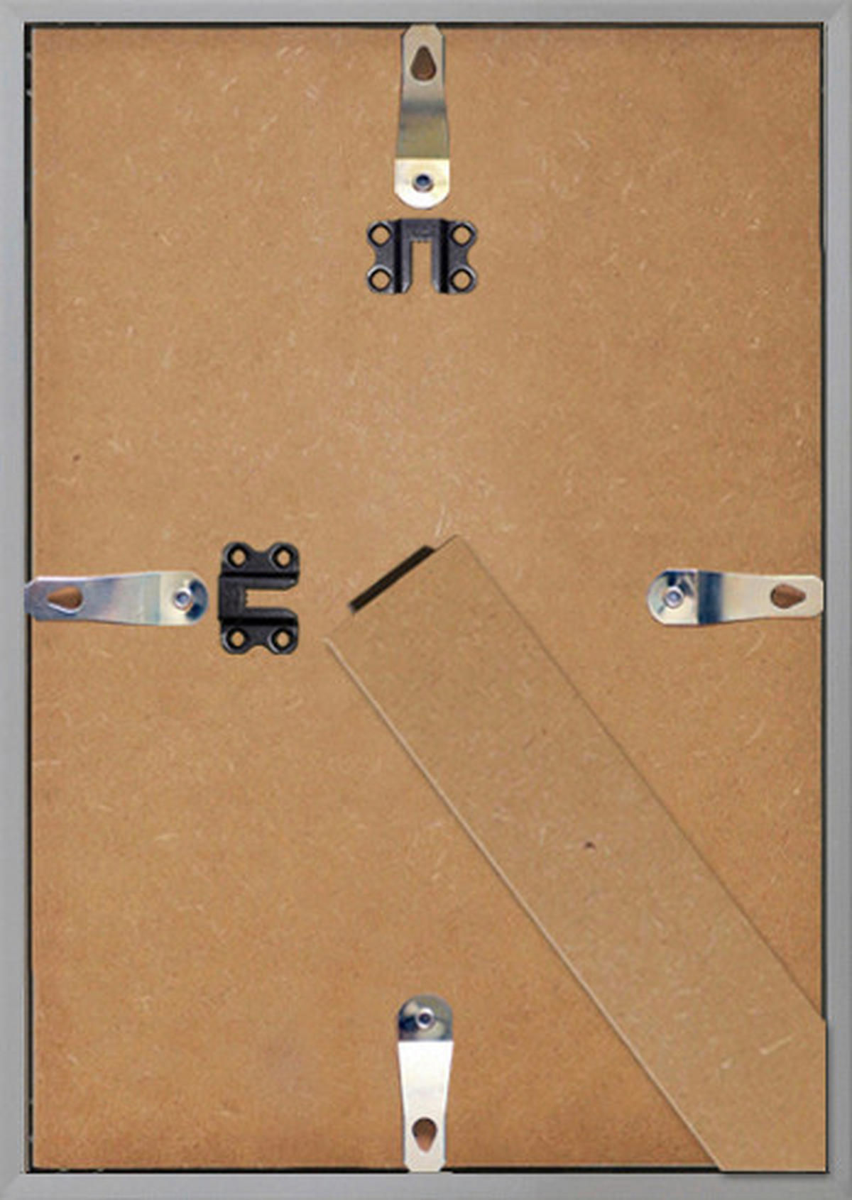 BILDERRAHMEN - Silberfarben, Basics, Papier/Holzwerkstoff (21/30/1,8cm)
