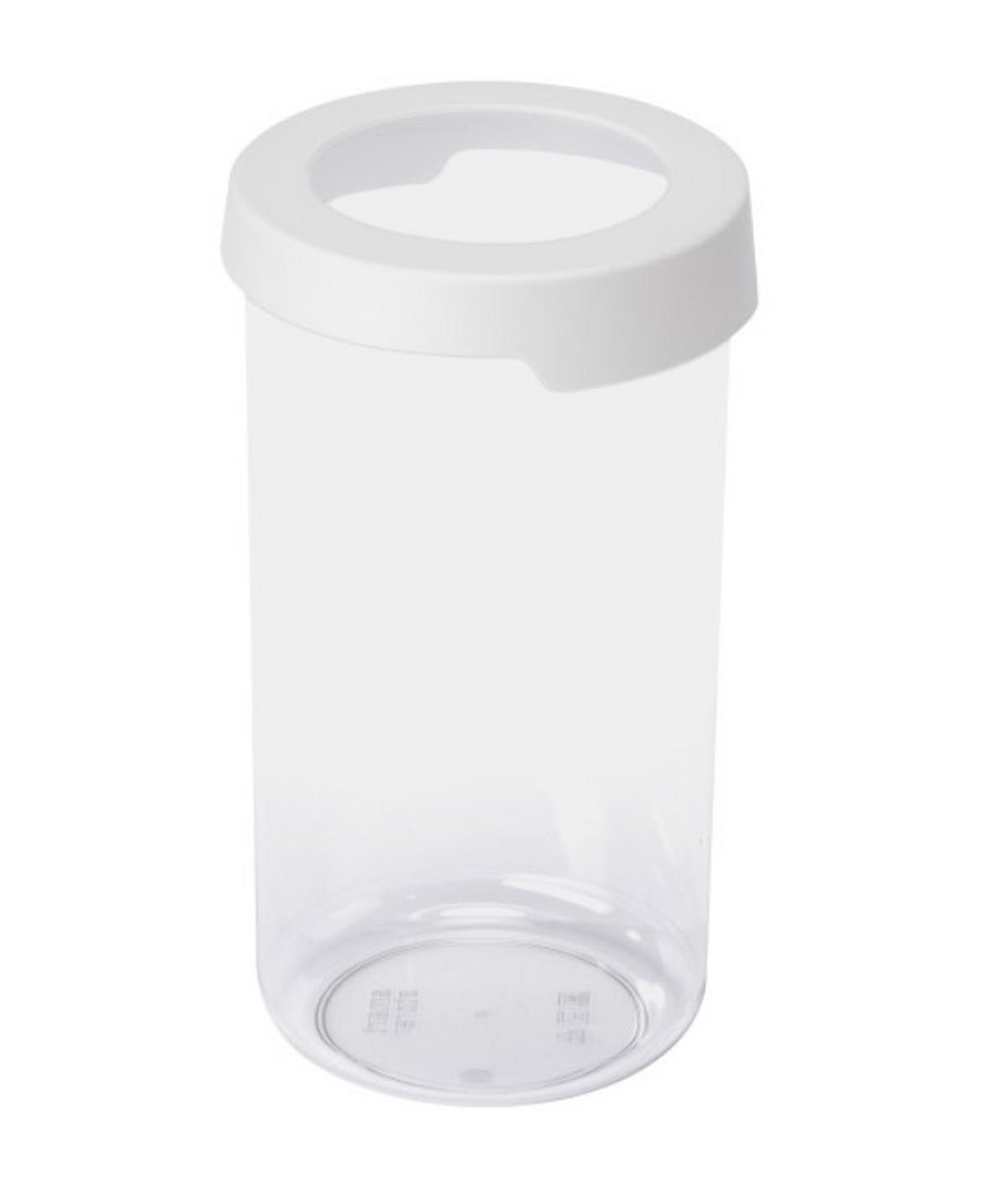 MATLÅDA 1,45 l  - vit/transparent, Basics, plast (11,5/11,5/20cm) - Gastromax by Orthex