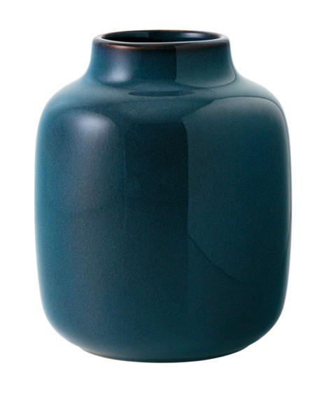 VASE LAVE HOME  - Blau, Basics, Keramik (12,5cm) - like.Villeroy & Boch