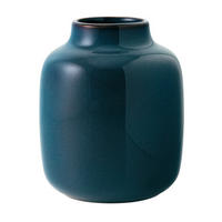 VAZA     keramika  - plava, Osnovno, keramika (12,5cm) - like.Villeroy & Boch