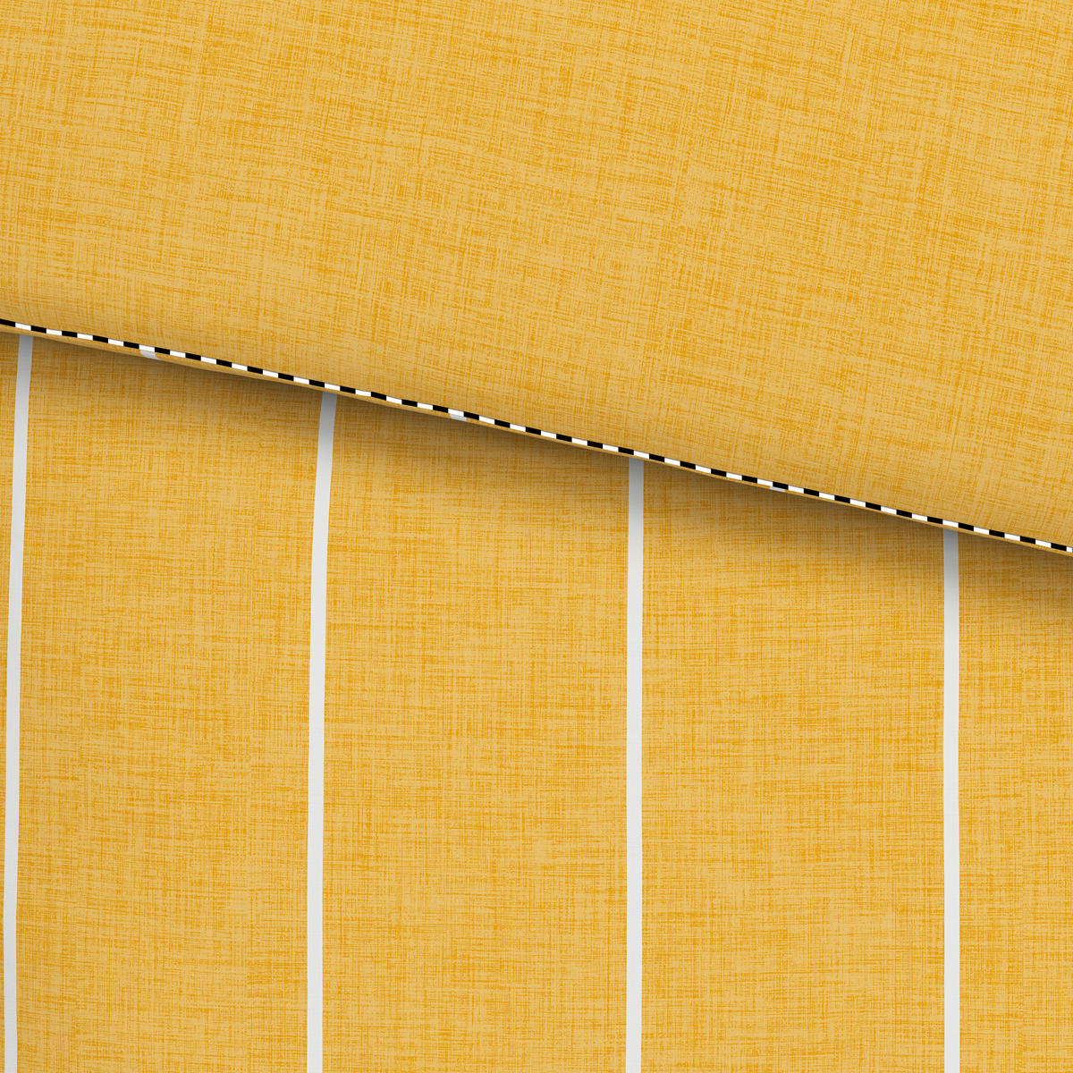 WENDEBETTWÄSCHE Renforcé 200/200 cm  - Gelb, KONVENTIONELL, Textil (200/200cm) - Novel
