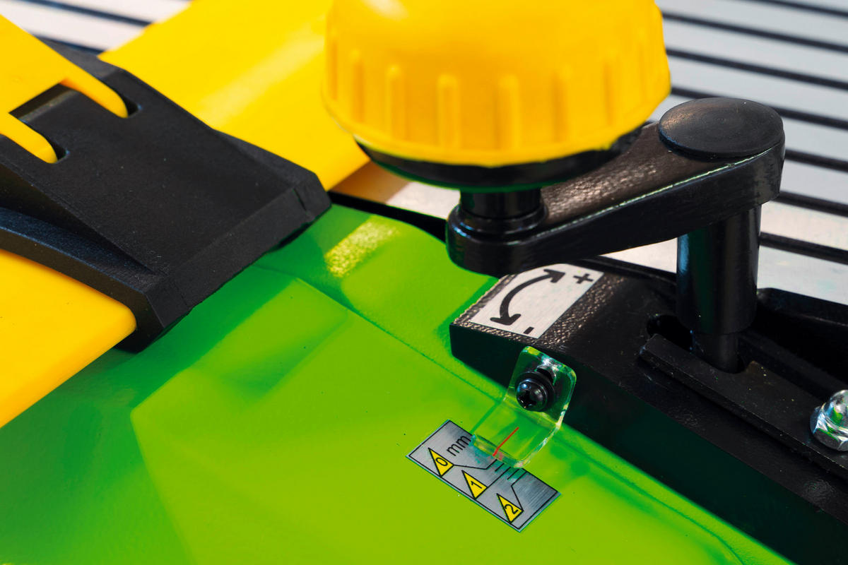 ABRICHTDICKENHOBELMASCHINE  - Grün, Basics, Metall - Zipper