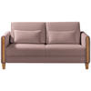 SCHLAFSOFA in Holz, Textil Buchefarben, Altrosa  - Buchefarben/Altrosa, Design, Holz/Textil (174/88/104cm) - Niels Andersson