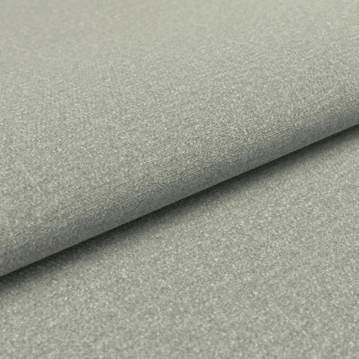 RÉCAMIERE Salbeigrün Chenille Zierkissen, Rücken echt  - Salbeigrün/Schwarz, KONVENTIONELL, Textil/Metall (224/70/97cm) - Hom`in