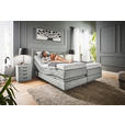 BOXSPRINGBETT 160/200 cm  in Hellgrau  - Hellgrau, KONVENTIONELL, Holz/Textil (160/200cm) - Dieter Knoll