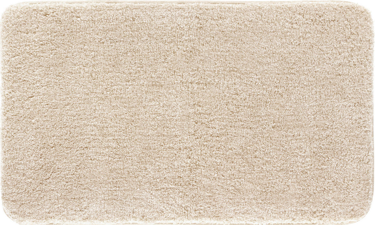 BADTEPPICH Champagner 50/80 cm  - Champagner, Basics, Kunststoff/Textil (50/80cm) - Grund