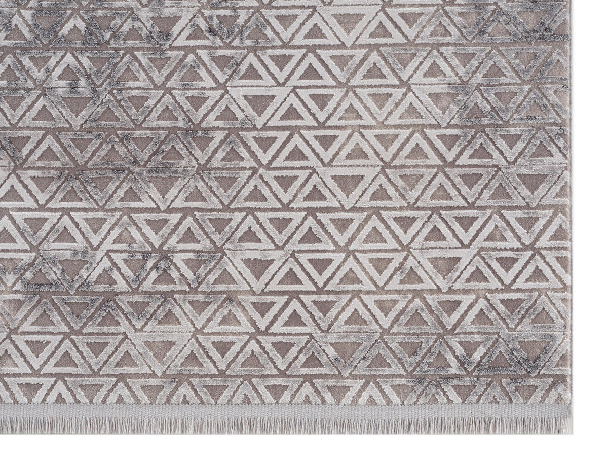 WEBTEPPICH 80/150 cm Vision Anthrazit, Grau  - Anthrazit/Grau, Design, Textil (80/150cm) - Schöner Wohnen