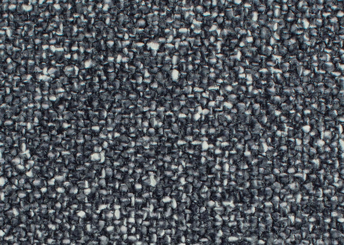 ECKSOFA in Bouclé Schwarz  - Eichefarben/Schwarz, Modern, Holz/Textil (287/212cm) - Valnatura