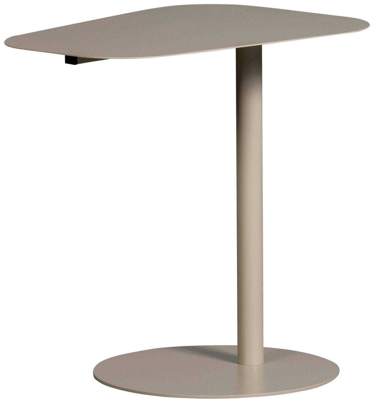 BEISTELLTISCH in Metall 50/38/50 cm  - Hellgrau, Design, Metall (50/38/50cm) - Livetastic