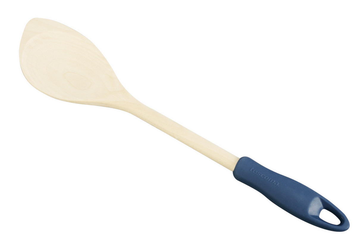 VARECHA S OTVOROM - modrá/farba buka, Basics, drevo/plast (33.2/5.5/1.8cm) - Tescoma