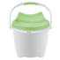 WINDELEIMER - Weiß/Grün, Basics, Kunststoff (37/28/38cm) - My Baby Lou WINDELEIMER - Weiß/Grün, Basics, Kunststoff (37/28/38cm) - My Baby Lou