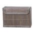 REGALKORB - Braun/Naturfarben, KONVENTIONELL, Holz/Textil (20/10/14cm) - LANDSCAPE
