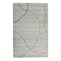 SZŐTT SZŐNYEG   - krémszínű/terrakotta, Design, textil (80/250cm) - Novel