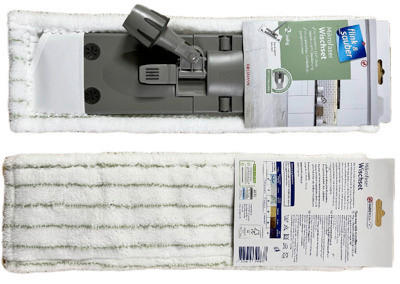 Mop Plat - verde deschis/alb, Basics, plastic/textil (16cm) - Homeware