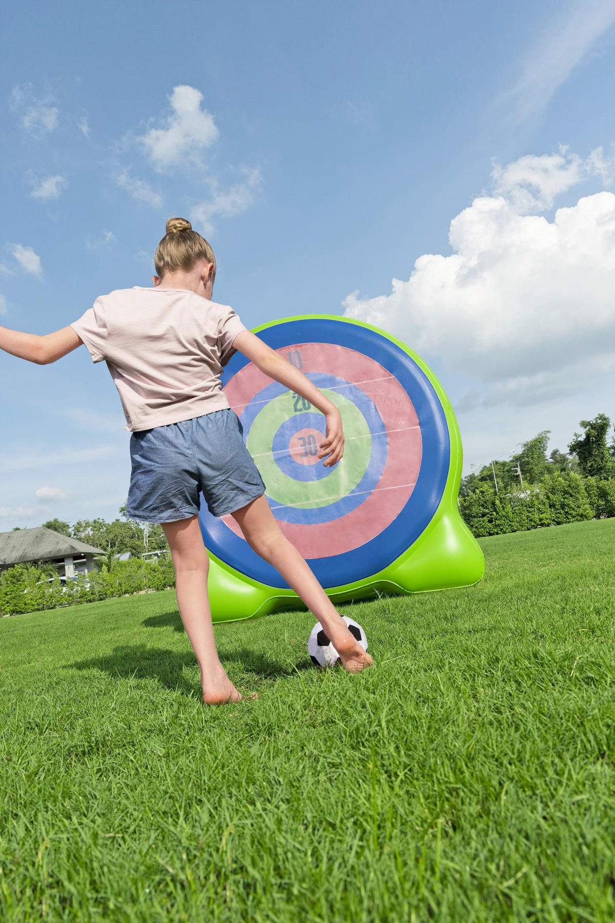 SCHIEßSPIEL  - Multicolor, Basics, Kunststoff (157/107,5/157cm) - Bestway