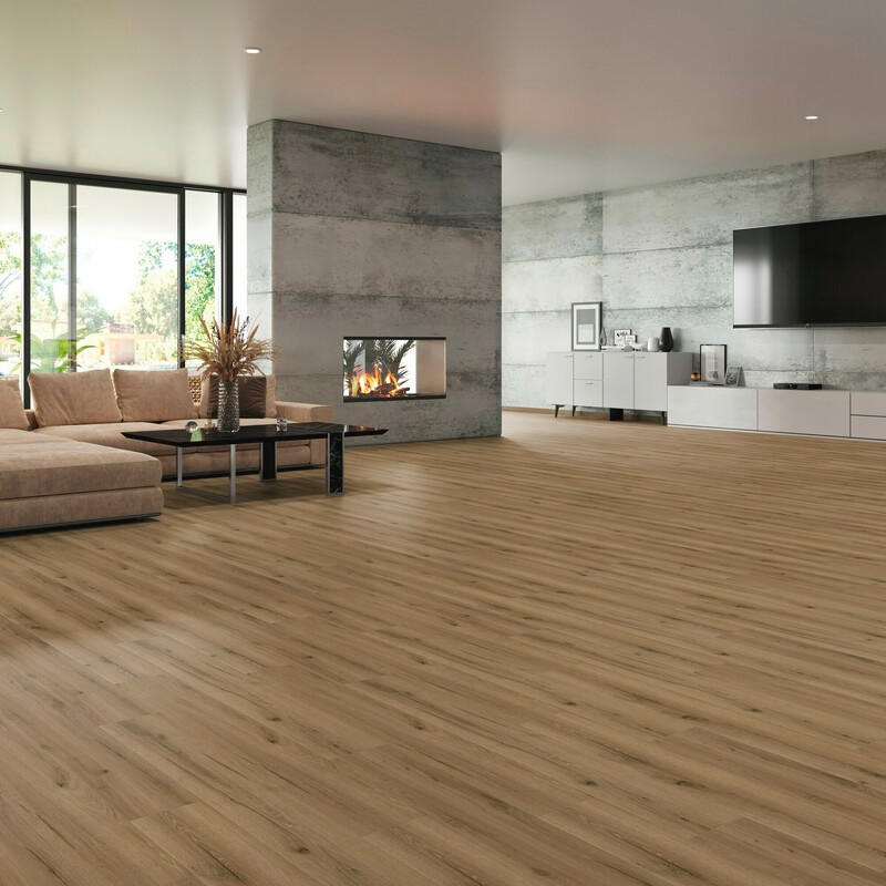 VINYLBODEN Novo Spa Eiche Finca 100053901  per  m² - Eichefarben, Design, Kunststoff (122/22,5/0,5cm) - Tilo