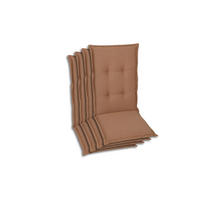 SESSELAUFLAGENSET in Rot Uni  - Rot, Basics, Textil (50/7/120cm)