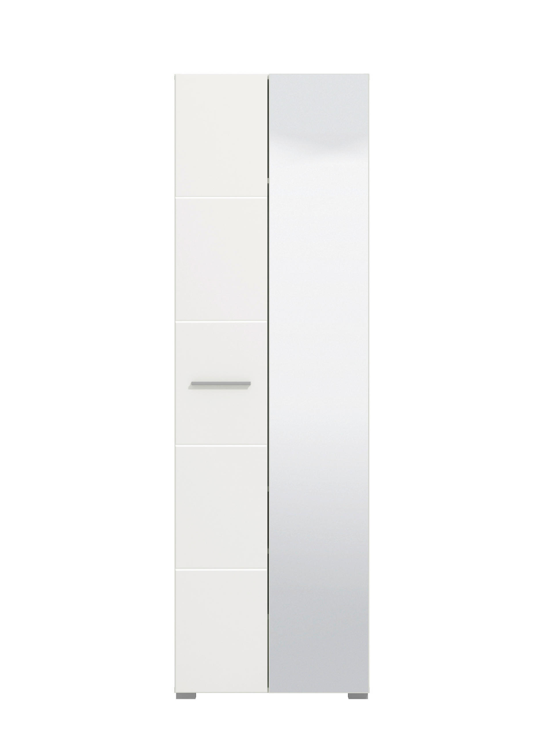 ELŐSZOBASZEKRÉNY 60,2/192,4/35,3 cm  - fehér, Basics (60,2/192,4/35,3cm) - Xora