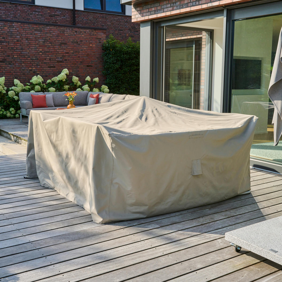 SCHUTZHÜLLE 150/100/240 cm  - Beige, MODERN, Kunststoff (150/100/240cm) - Siena Garden