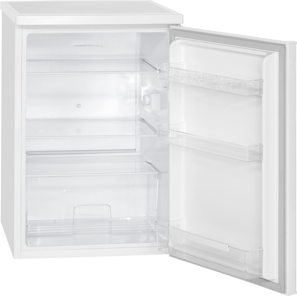 KÜHLSCHRANK 56/84,5/57,5 cm 721850  - Weiß, Basics, Kunststoff (56/84,5/57,5cm) - Bomann
