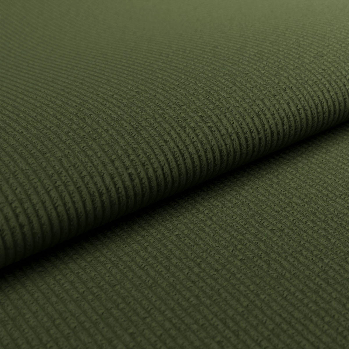 POLSTERBETT 180/200 cm  in Waldgrün  - Waldgrün/Schwarz, Design, Kunststoff/Textil (180/200cm) - Lomoco