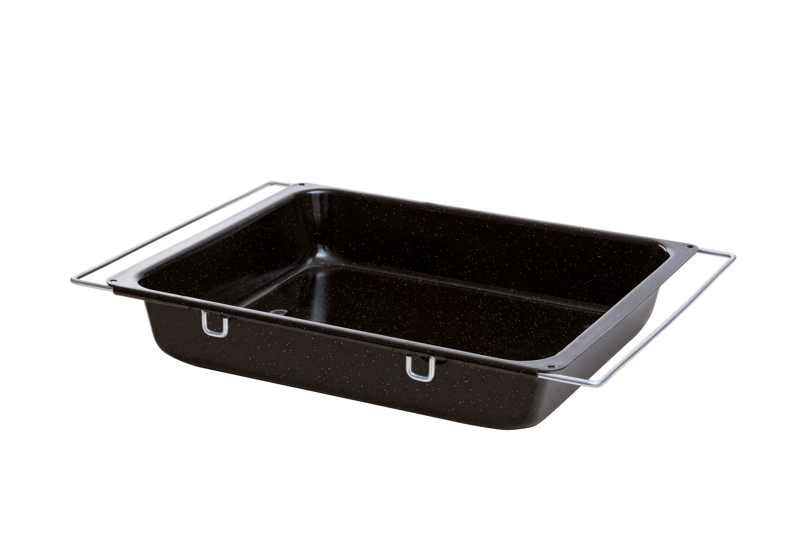 BACKBLECH 41/33/7 cm  - Schwarz, Basics, Metall (41/33/7cm) - Riess
