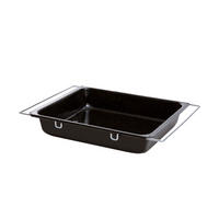 BACKBLECH 41/33/7 cm  - Schwarz, Basics, Metall (41/33/7cm) - Riess