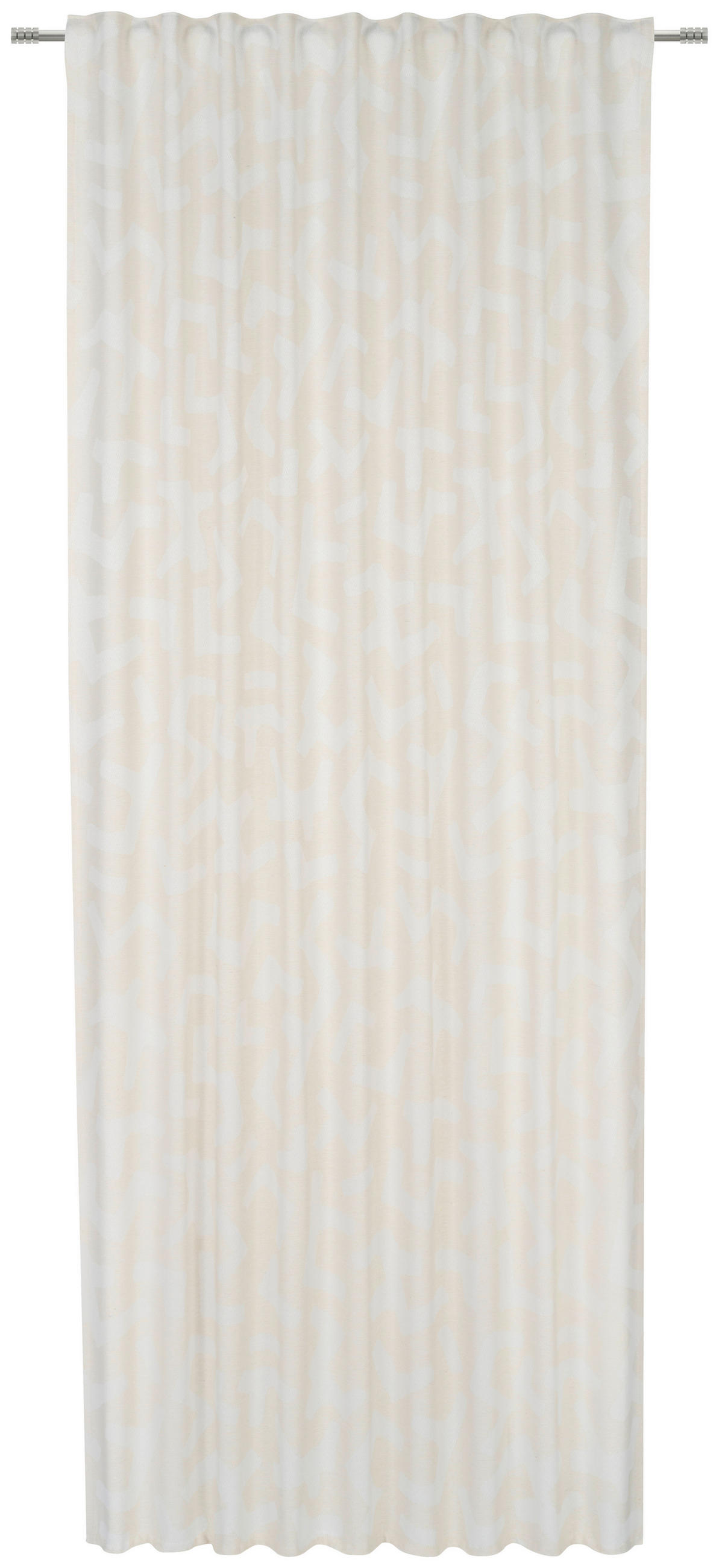FERTIGVORHANG  blickdicht  135/245 cm   - Weiß, Basics, Textil (135/245cm) - Esposa
