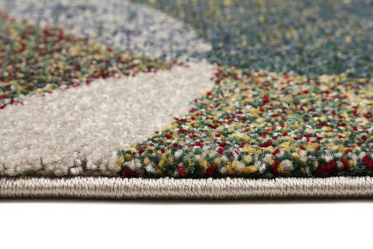 WEBTEPPICH 200/290 cm Modernina Grün, Multicolor, Dunkelgrün, Olivgrün  - Dunkelgrün/Multicolor, Design, Textil (200/290cm) - Esprit