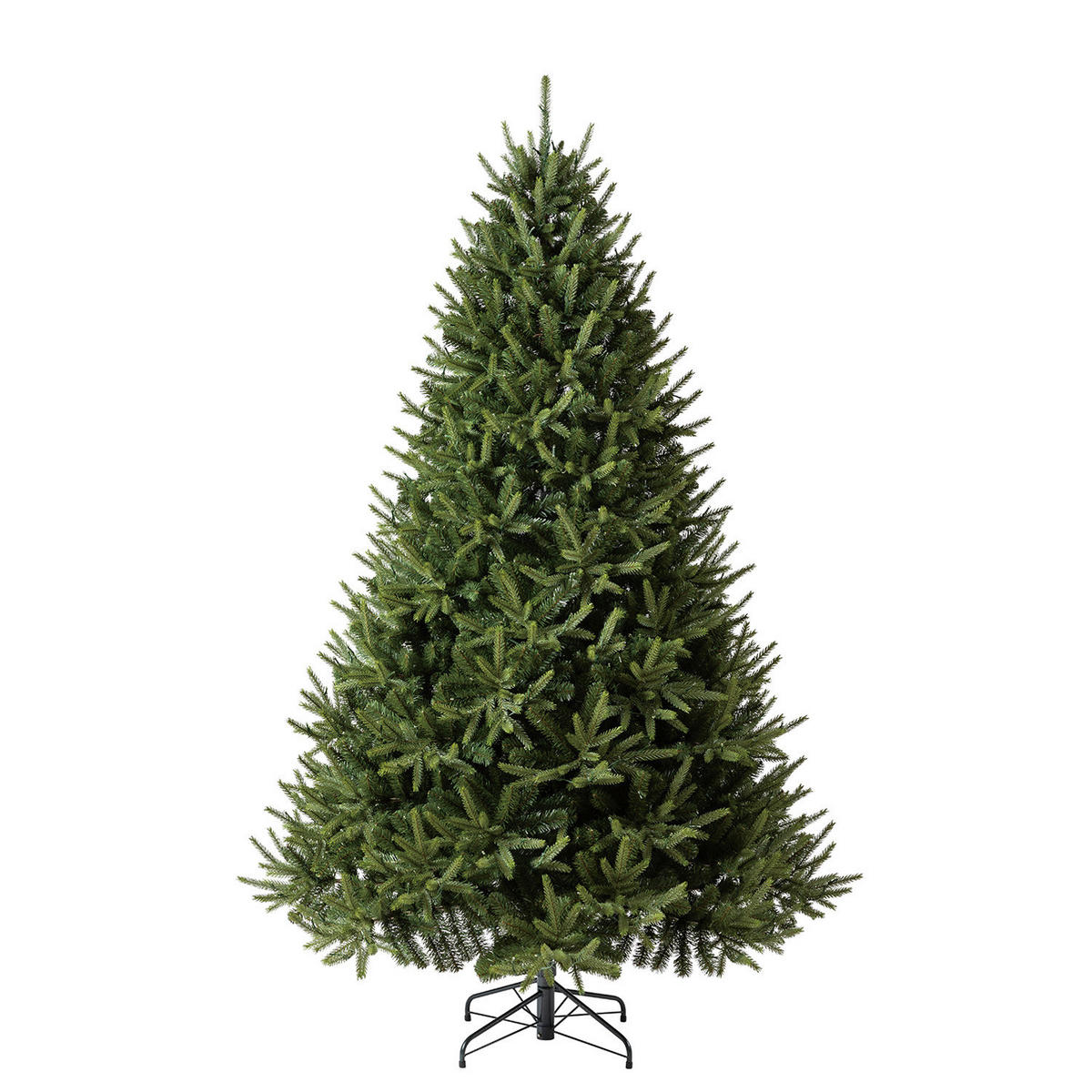 WEIHNACHTSBAUM  - Waldgrün, Basics, Kunststoff/Metall (142/228cm)