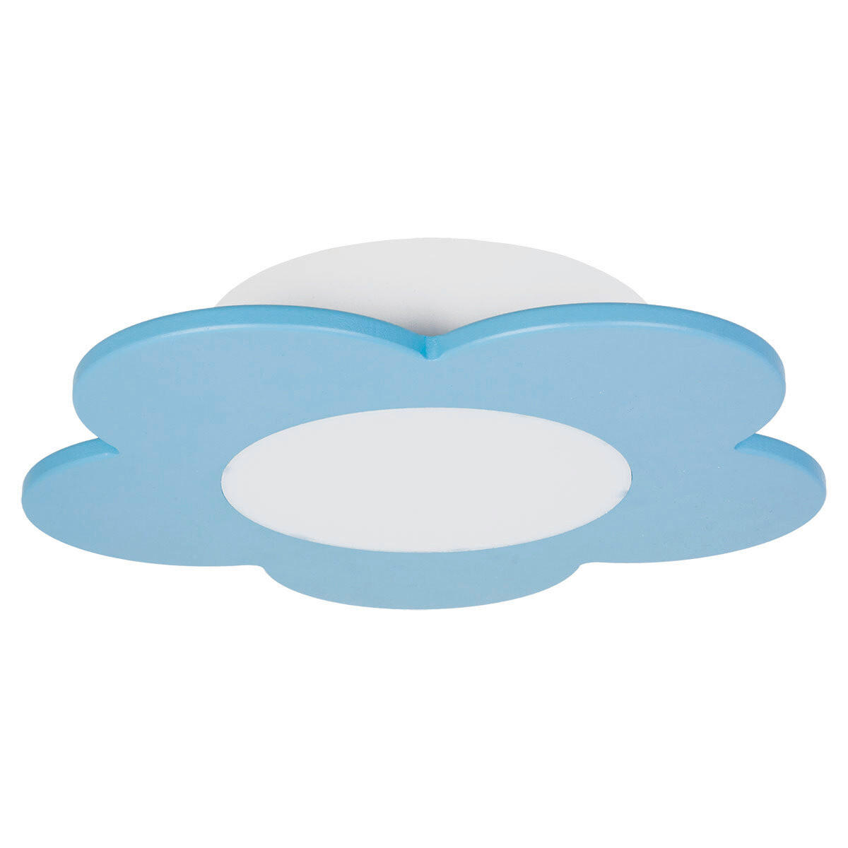 XXXLutz Kinderdeckenleuchte Fiore Hellblau 20 cm