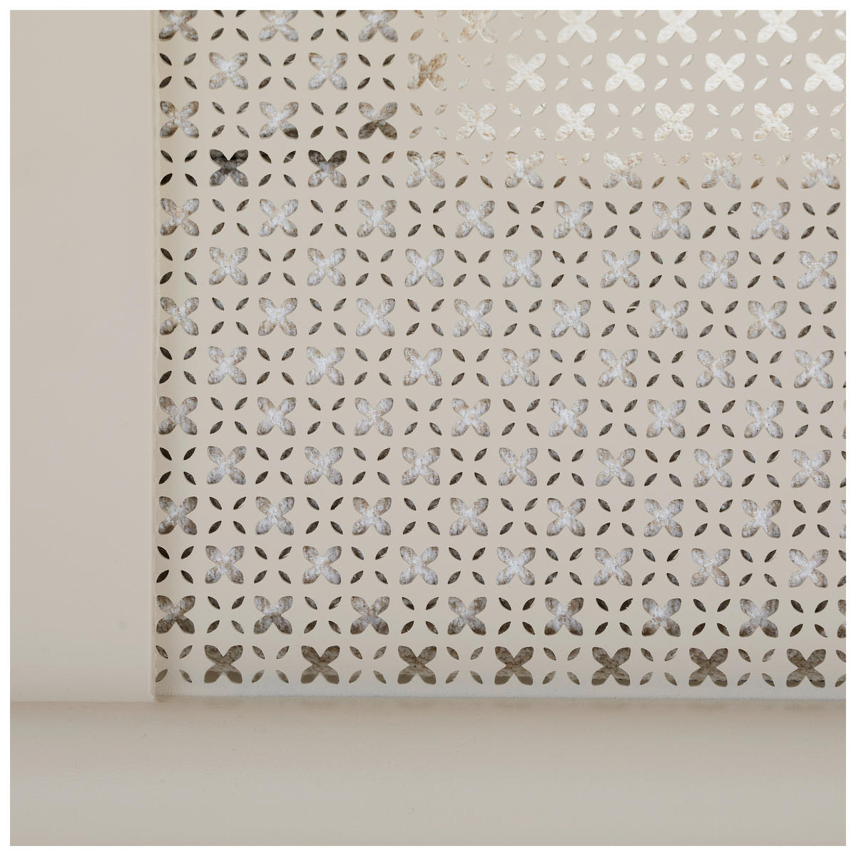 LOUNGEGARNITUR 198/248 cm Aluminium  - Beige/Weiß, Design, Textil/Stein (198/248cm) - Dieter Knoll