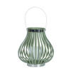 LATERNE - Klar/Edelstahlfarben, LIFESTYLE, Glas/Metall (24,5/25,5cm)