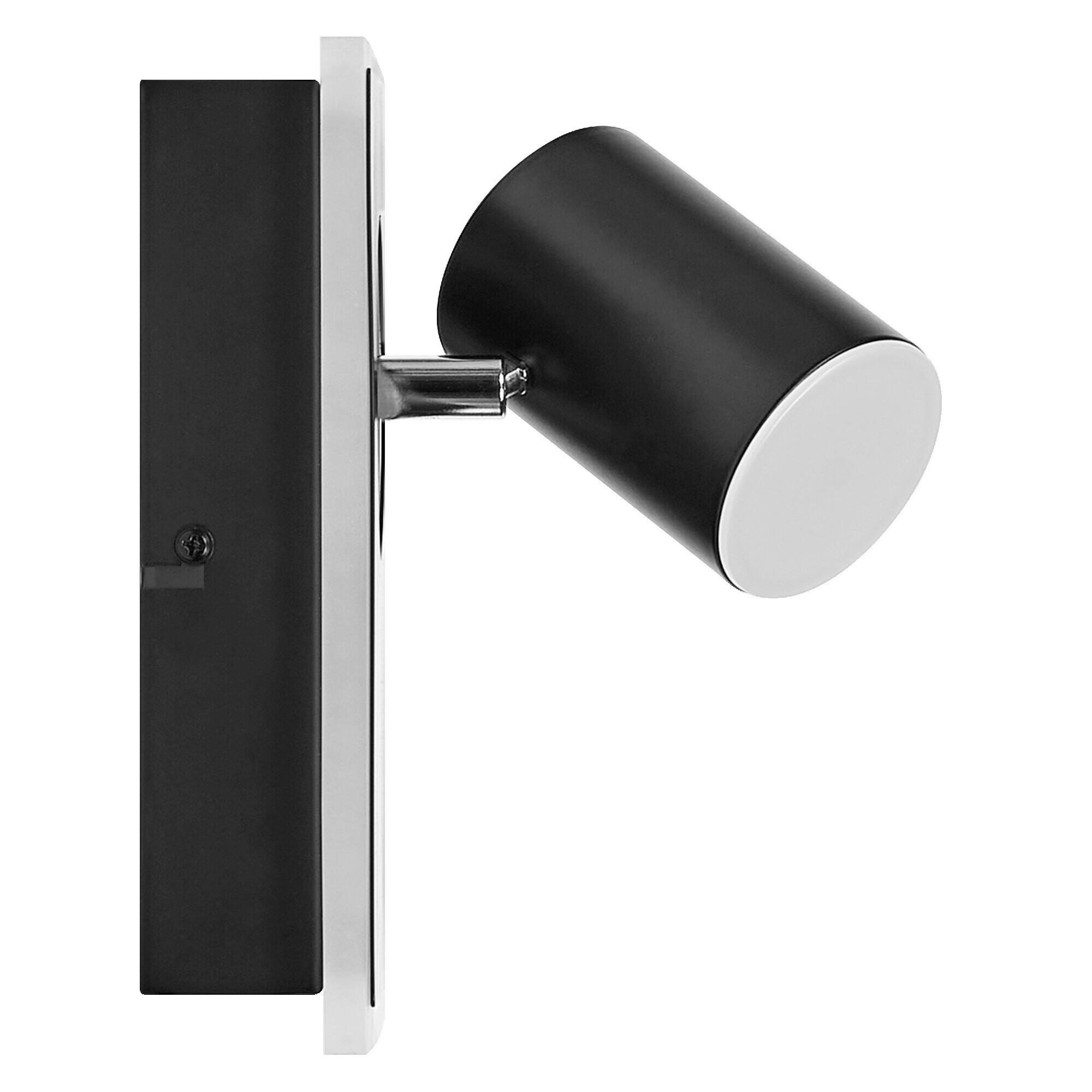 LED-STRAHLER 12/13/20 cm   - Schwarz, Basics, Kunststoff/Metall (12/13/20cm) - Osram