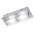 LED-DECKENLEUCHTE - Chromfarben, Design, Metall (24/10/6,2cm) - Novel LED-DECKENLEUCHTE - Chromfarben, Design, Metall (24/10/6,2cm) - Novel