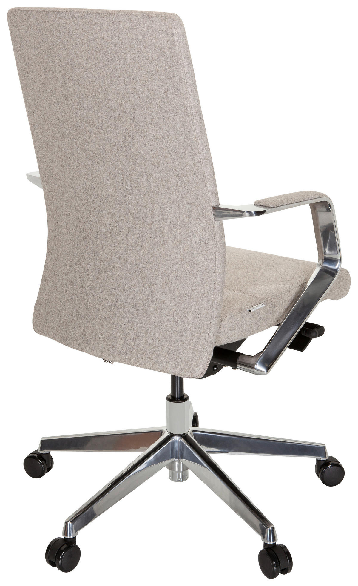 DREHSTUHL  in Flachgewebe Beige  - Beige/Silberfarben, MODERN, Kunststoff/Textil (60/105/60cm) - MID.YOU