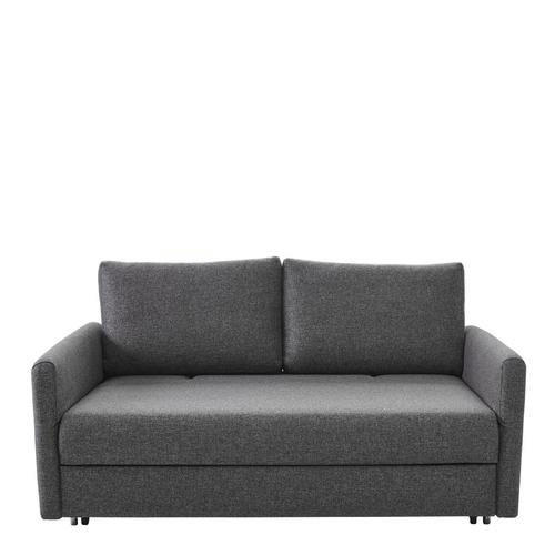 SCHLAFSOFA in Textil Grau  - Grau, Design, Textil (166-204/88/110-120cm) - Bali