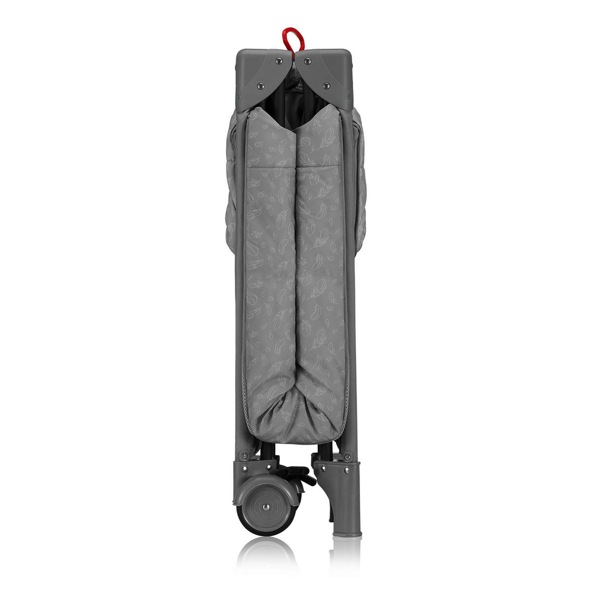 REISEBETT Jasmin Easy Fold Grau  - Grau, Basics, Kunststoff (123/67/74.9cm) - Lionelo