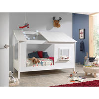 HAUSBETT 90/200 cm  in Weiß  - Weiß, KONVENTIONELL, Holzwerkstoff (90/200cm) - MID.YOU