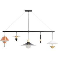 HÄNGELEUCHTE Capelli 154,5/150/35 cm   - MODERN, Metall (154,5/150/35cm) - Kare-Design